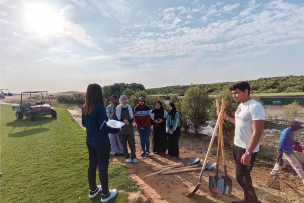 Ajman University and Al Zorah Golf Club, affiliated with Al Zorah Development Private Company, Launch Mangrove Planting and Golf Tour Initiative