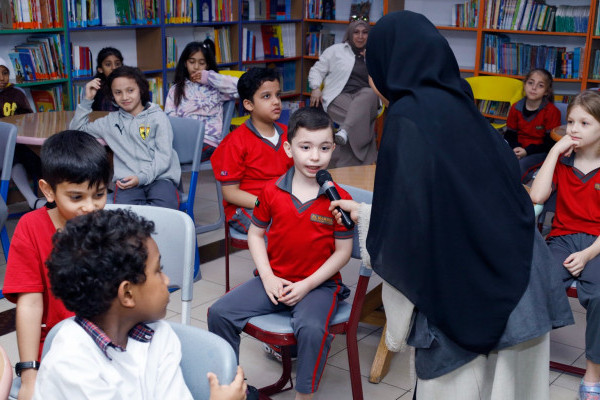 Ajman University's Office of Sustainability Organizes an Awareness Session and Workshop titled “Your Planet Needs You “at Al Maarifa International Private School