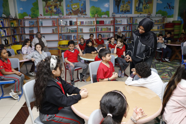 Ajman University's Office of Sustainability Organizes an Awareness Session and Workshop titled “Your Planet Needs You “at Al Maarifa International Private School