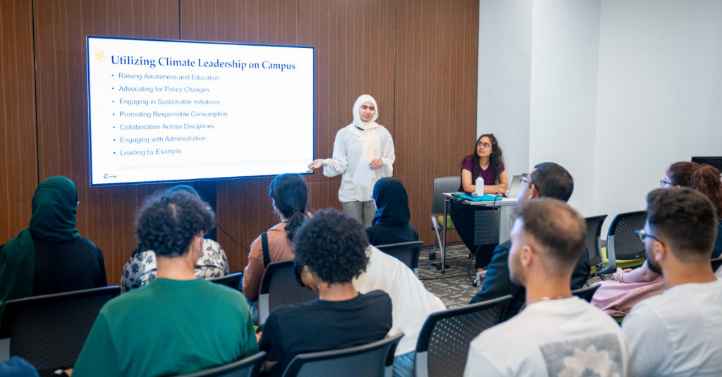 The Office of Sustainability at Ajman University Organizes an Awareness Workshop Titled “Sustainable University Life”