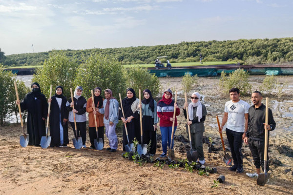 Ajman University and Al Zorah Golf Club, affiliated with Al Zorah Development Private Company, Launch Mangrove Planting and Golf Tour Initiative