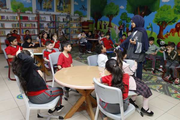 Ajman University's Office of Sustainability Organizes an Awareness Session and Workshop titled “Your Planet Needs You “at Al Maarifa International Private School