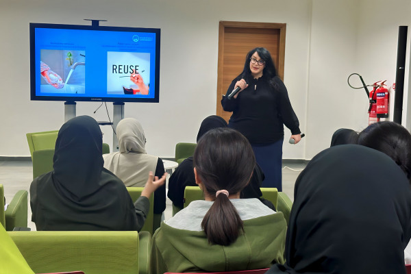 Ajman University's Office of Sustainability Hosts Workshop on Clean Water and Sanitation