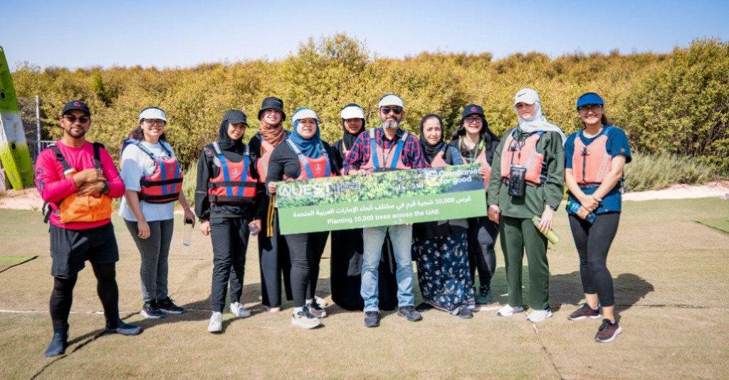 Ajman University Contributes Towards Planting of 10,000 Mangrove Trees on World Environment Day