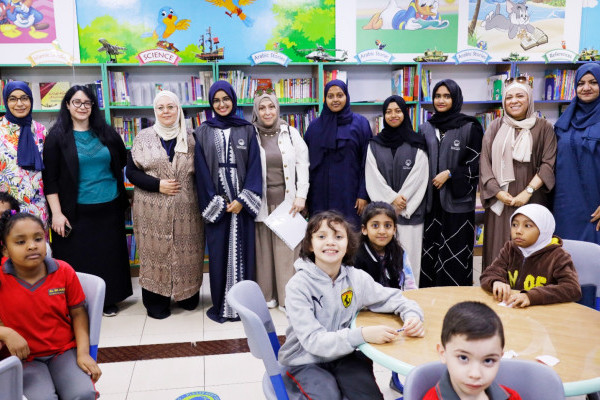 Ajman University's Office of Sustainability Organizes an Awareness Session and Workshop titled “Your Planet Needs You “at Al Maarifa International Private School