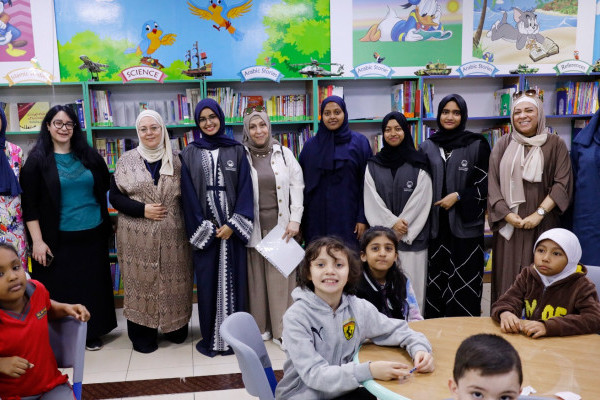 Ajman University's Office of Sustainability Organizes an Awareness Session and Workshop titled “Your Planet Needs You “at Al Maarifa International Private School